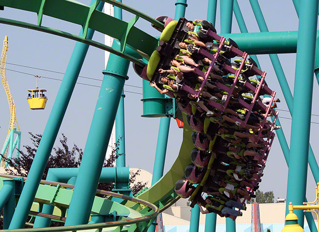 Raptor Roller Coaster at Cedar Point, Sandusky, Ohio