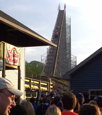 New For 2006 Voyage Rollercoaster at Holiday World, Santa Claus, Indiana