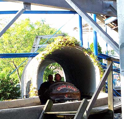 The Log Flume at Indiana Beach, Monticello, Indiana