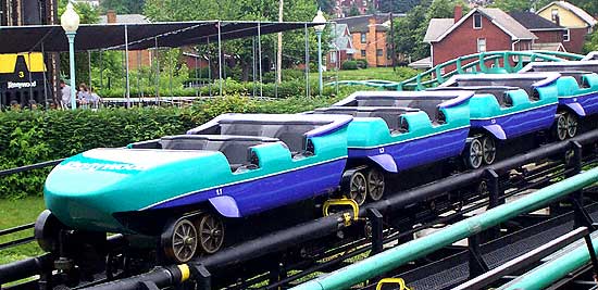The Phantom's Revenge Rollercoaster At Kennywood Park, West Mifflin Pennsylvania