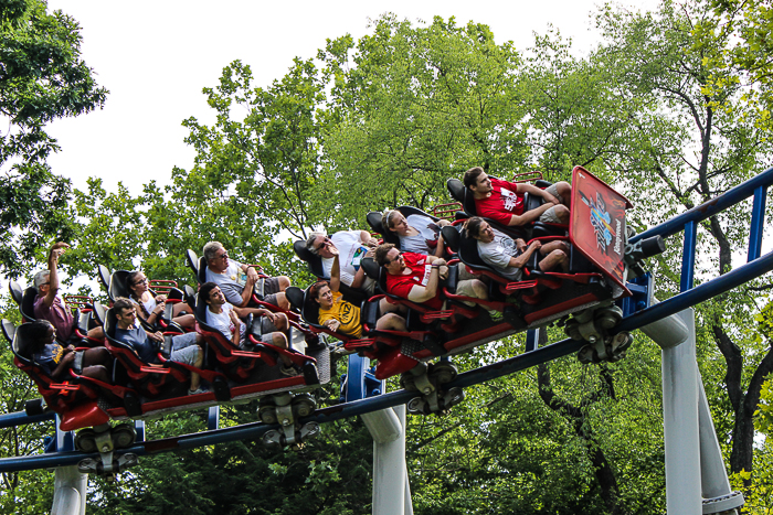 The Sky Rocket Roller Coaster at Kennywood Park, West Mifflin, PA