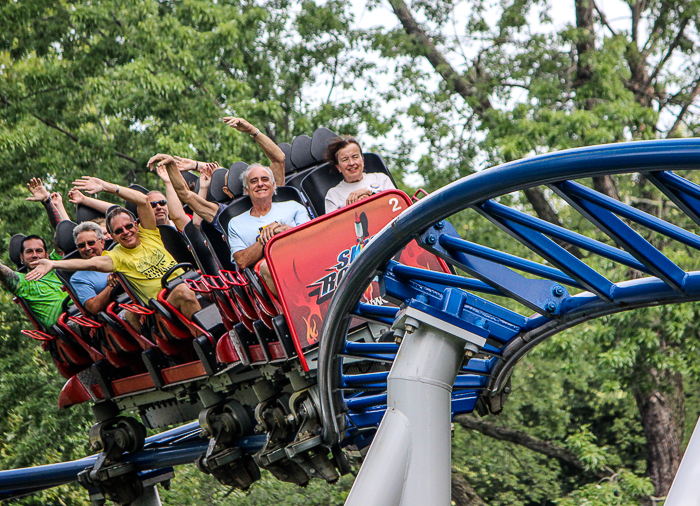The Sky Rocket Roller Coaster at Kennywood Park, West Mifflin, PA