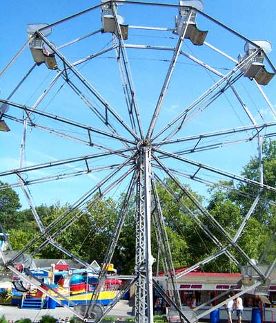 The Ferris Wheel at Lake Winnepesaukah, Rossville, Georgia