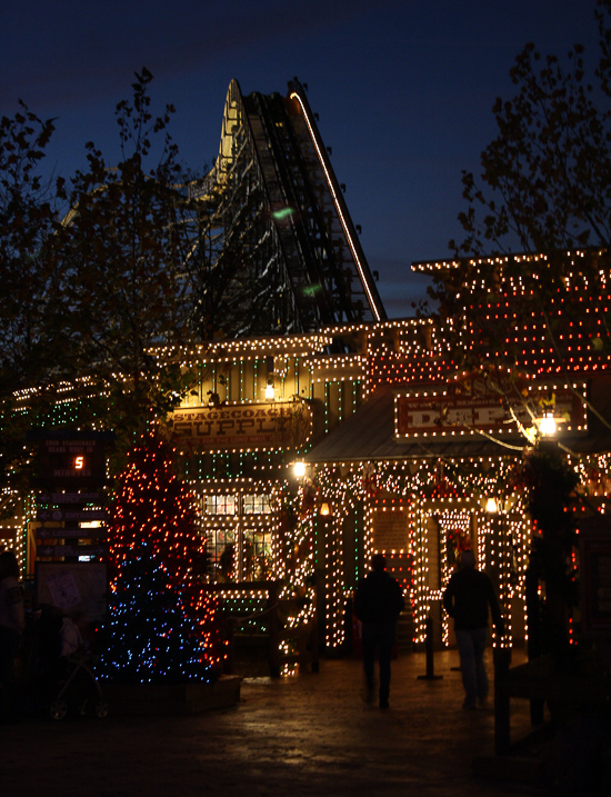 negative g silver dollar city november 2013 an old silver dollar city christmas lights