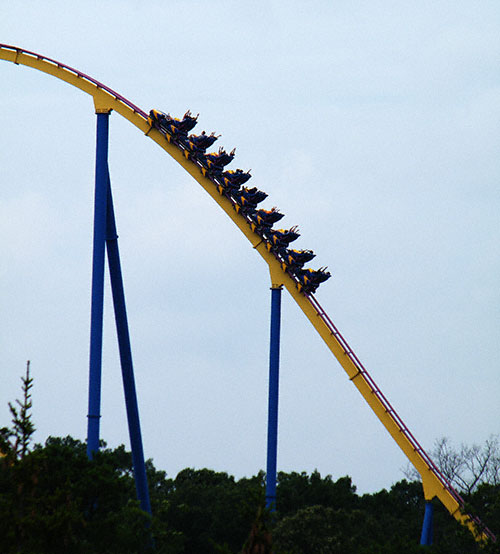 The Nitro Rollercoaster at Six Flags Great Adventure, Jackson, New Jersey