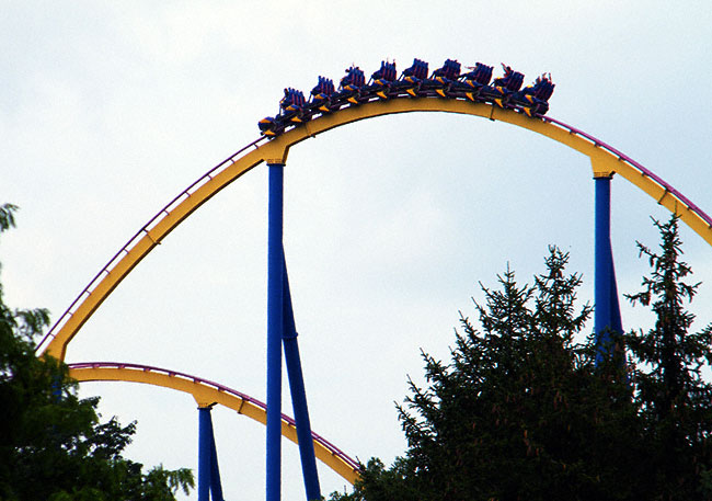 The Nitro Rollercoaster at  Six Flags Great Adventure, Jackson, New Jersey