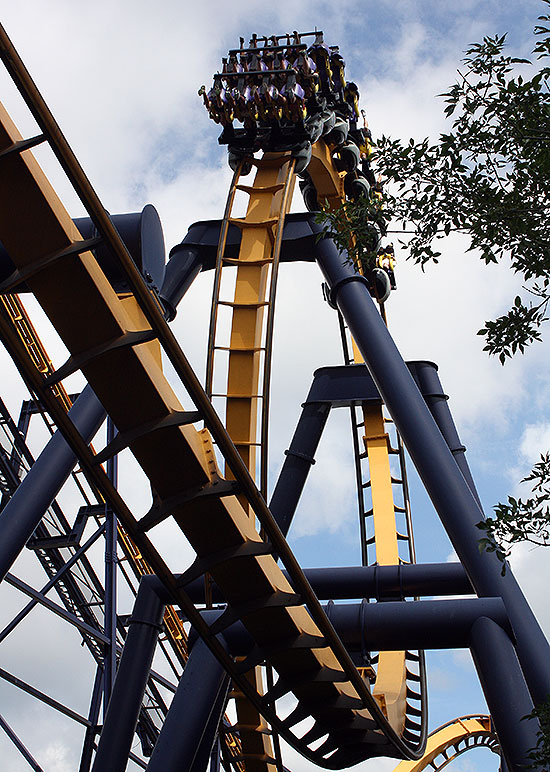 The Batman Rollercoaster at Six Flags Great America, Gurnee, Illinois