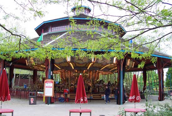 The International Carousel at Six Flags Kentucky Kingdom, Louisville, KY
