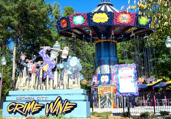 New for 2004, The Gotham City Crime Wave At Six Flags Over Georgia, Austell, GA