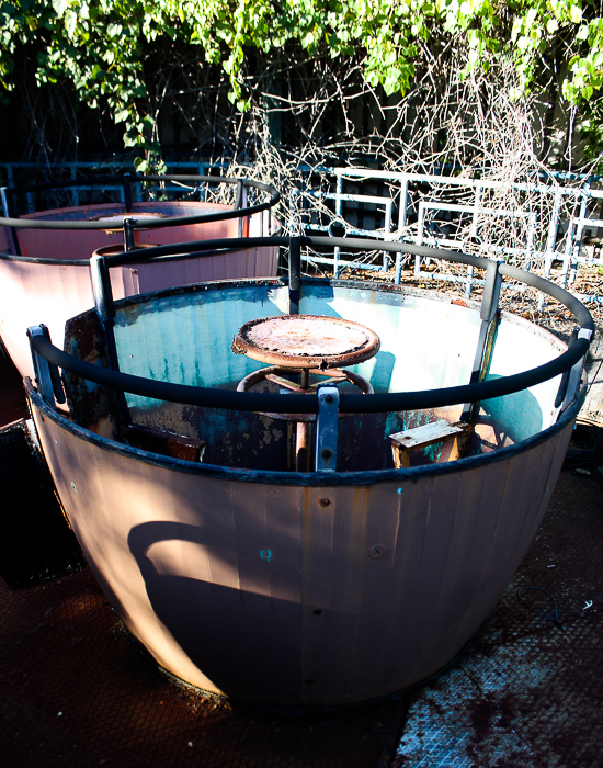 The Long Broken & Abandoned Hannibarrels Ride at Six Flags St. Louis, Eureka, Missouri