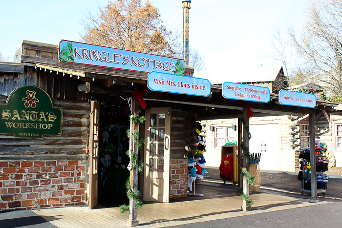 The new for 2016 Holiday In The Park Christmas celebration at Six Flags St. Louis, Eureka, Missouri