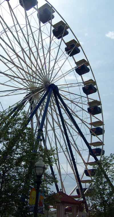 The Americana Ferris Wheel @ Six Flags Worlds Of Adventure