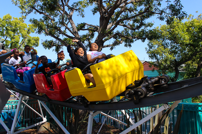 The Freeway Coaster at Adventure City, Anaheim, California