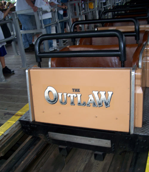 The Outlaw Roller Coaster At Adventureland, Altoona, Iowa 