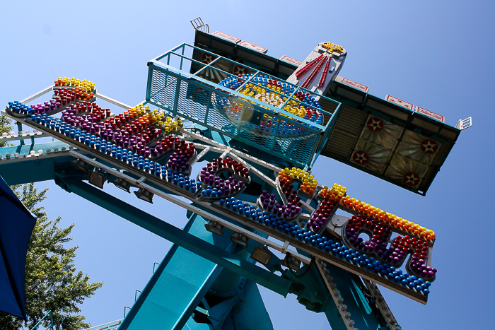 The Falling Star at Adventureland Amusement Park, Altoona, Iowa