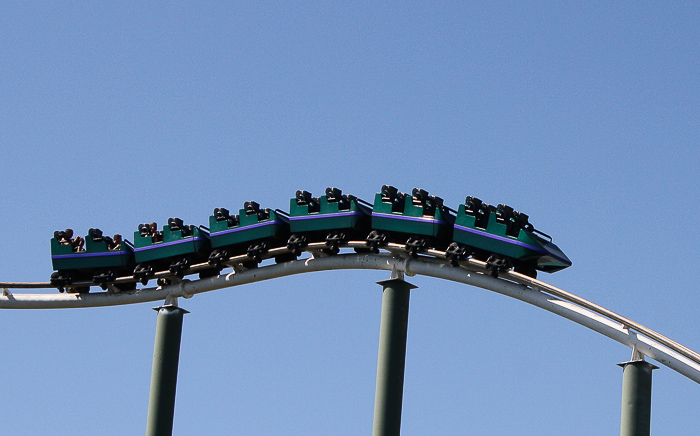The Dragon Roller Coaster at Adventureland Amusement Park, Altoona, Iowa