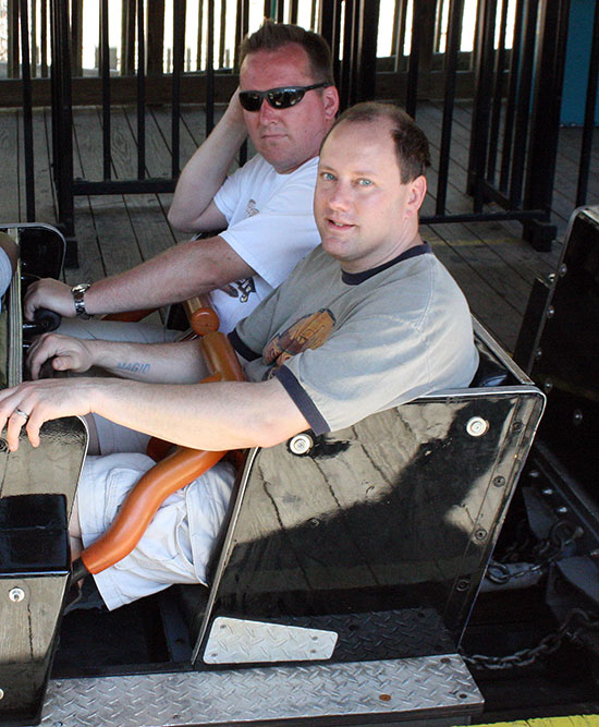 Rampage Roller Coaster at Alabama Adventure, Bessmer, Alabama