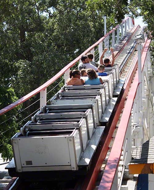 The Legend Roller Coaster at Arnolds Park, Arnolds Park Iowa