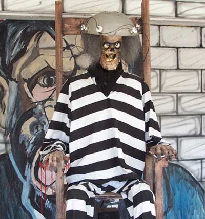 The Haunted House at Beech Bend Park In Bowling Green, Kentucky