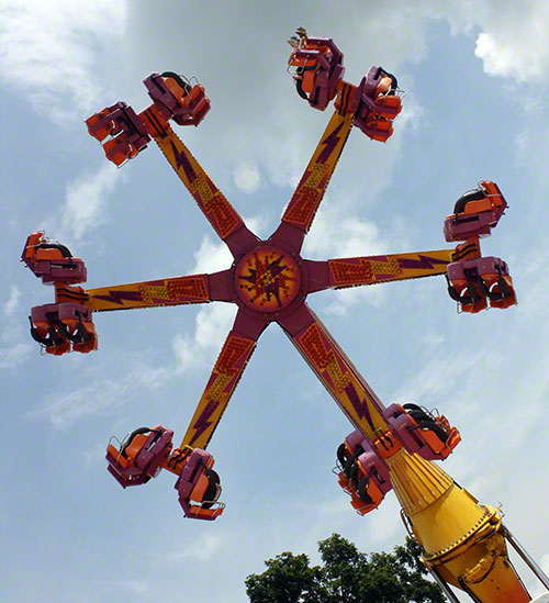 The Power Surge at Beech Bend Park in Bowling Green, Kentucky
