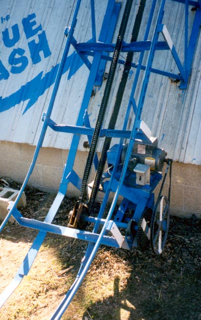 The Blue Flash Backyard Coaster