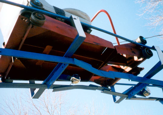 The Blue Flash Backyard Coaster