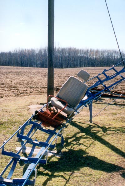 The Blue Flash Backyard Coaster