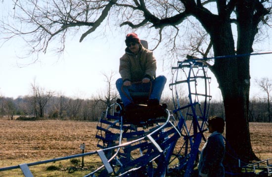 The Blue Flash Backyard Coaster