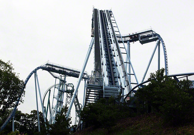 The Griffon Roller Coaster at Busch Gardens Europe, Williamsburg, Virginia