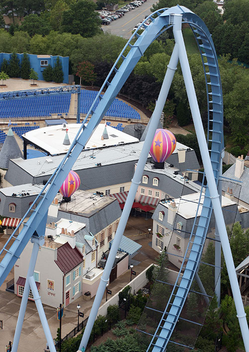 The Griffon Roller Coaster at Busch Gardens Europe, Williamsburg, Virginia