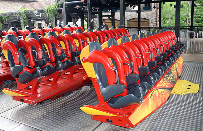 The Griffon Roller Coaster at Busch Gardens Europe, Williamsburg, Virginia