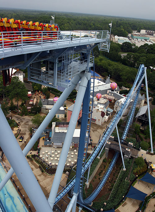 The Griffon Roller Coaster at Busch Gardens Europe, Williamsburg, Virginia