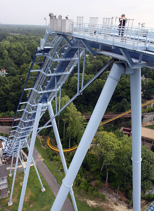 The Griffon Roller Coaster at Busch Gardens Europe, Williamsburg, Virginia