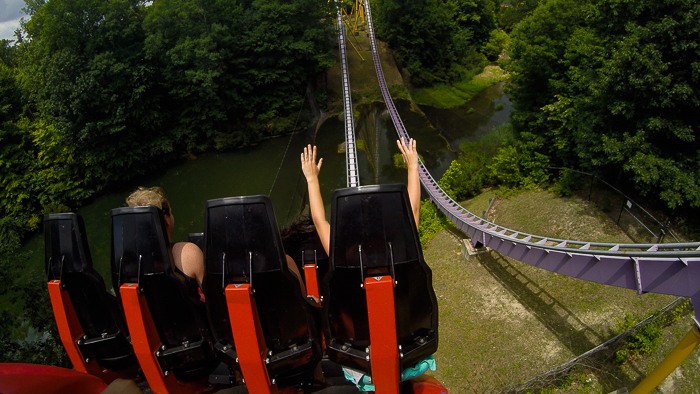 The Apollo's Chariott Roller Coaster - The American Coaster Enthusiasts Coaster Con 41 at Busch Gardens Williamsburg, Williamsburg, Virginia