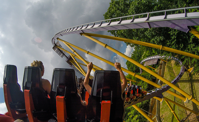 The Apollo's Chariott Roller Coaster - The American Coaster Enthusiasts Coaster Con 41 at Busch Gardens Williamsburg, Williamsburg, Virginia