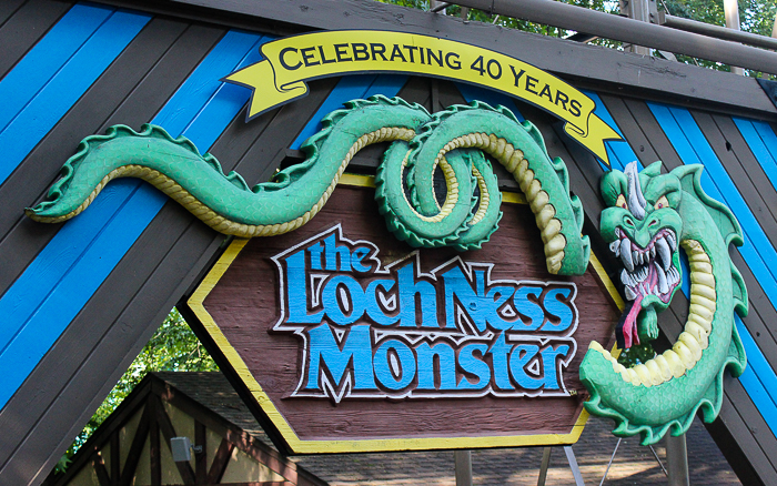 The Loch Ness Monster roller coaster - The American Coaster Enthusiasts Coaster Con 41 at Busch Gardens Williamsburg, Williamsburg, Virginia