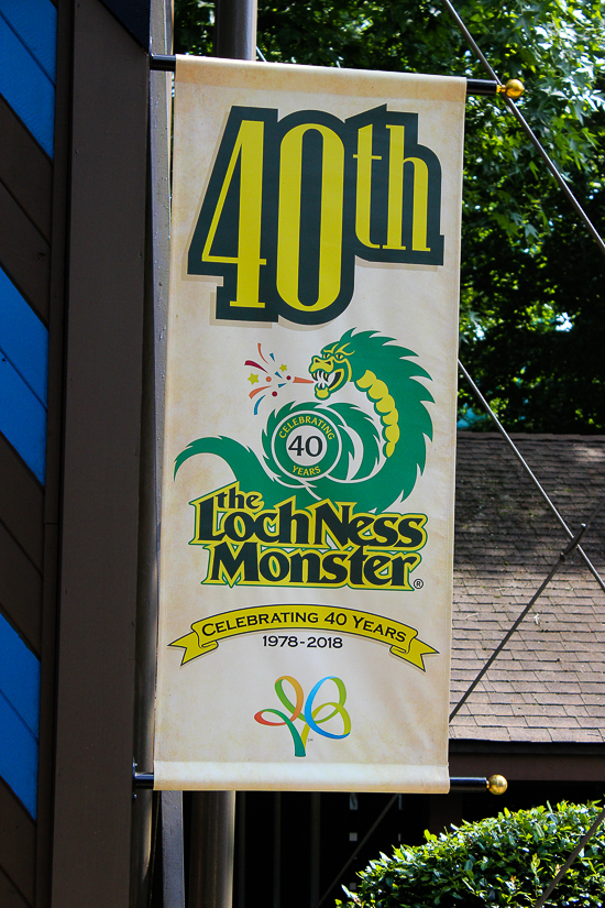 The Loch Ness Monster roller coaster - The American Coaster Enthusiasts Coaster Con 41 at Busch Gardens Williamsburg, Williamsburg, Virginia