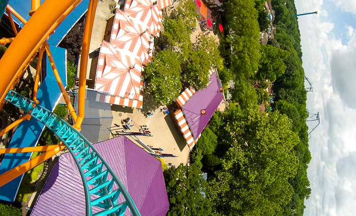 The Tempesto Roller Coaster - The American Coaster Enthusiasts Coaster Con 41 at Busch Gardens Williamsburg, Williamsburg, Virginia