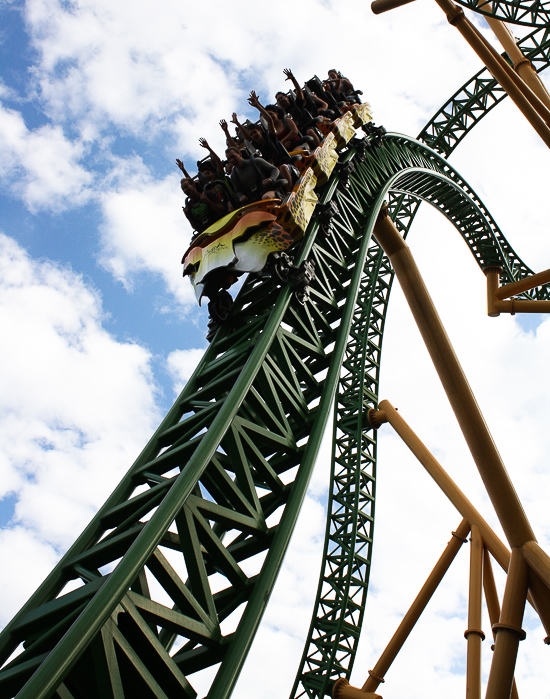 The Cheetah Hunt roller coaster at Busch Gardens Tampa, Tampa, Florida