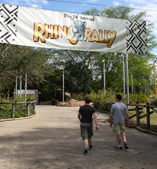 Rhino Rally at Busch Gardens Tampa, Tampa, Florida
