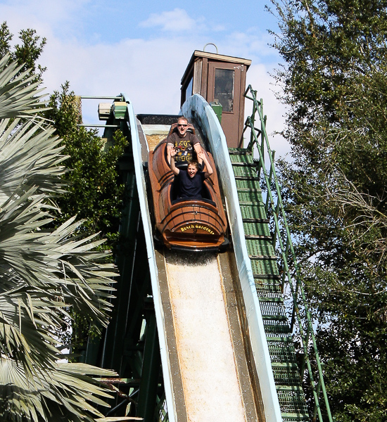 Stanley Falls Flume  at Busch Gardens Tampa, Tampa, Florida
