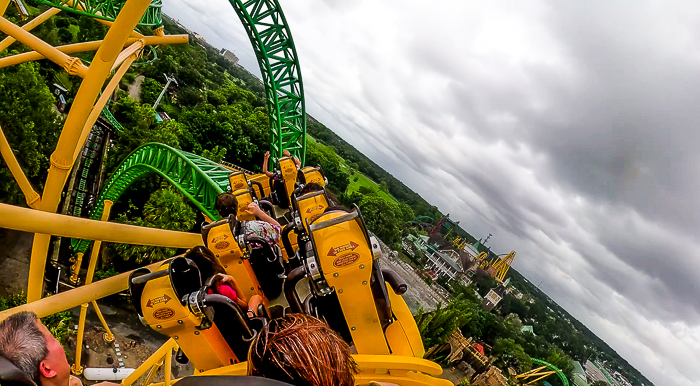 The Cheetah Hunt Rollercoaster at Busch Gardens Tampa, Tampa, Florida