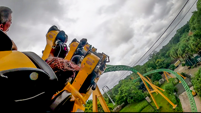 The Cheetah Hunt Rollercoaster at Busch Gardens Tampa, Tampa, Florida