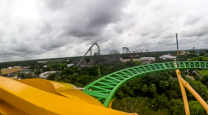 The Cheeta Hunt rollercoaster at Busch Gardens Tampa, Tampa, Florida