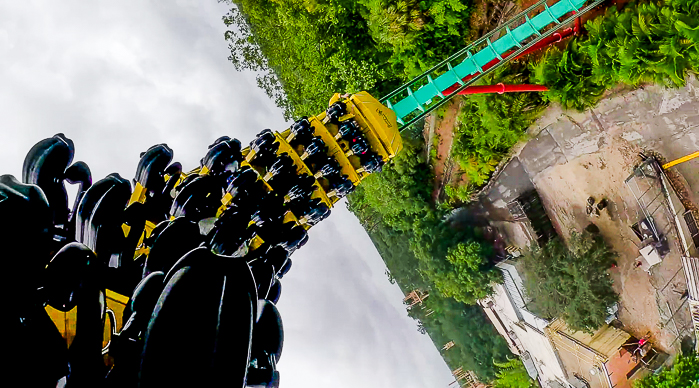 The Kumba rollercoaster at Busch Gardens Tampa, Tampa, Florida