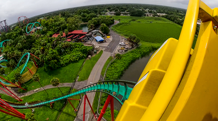 The Kumba Rollercoaster at Busch Gardens Tampa, Tampa, Florida