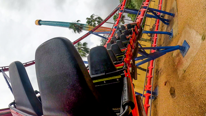 The Scorpion Rollercoaster at Busch Gardens Tampa, Tampa, Florida
