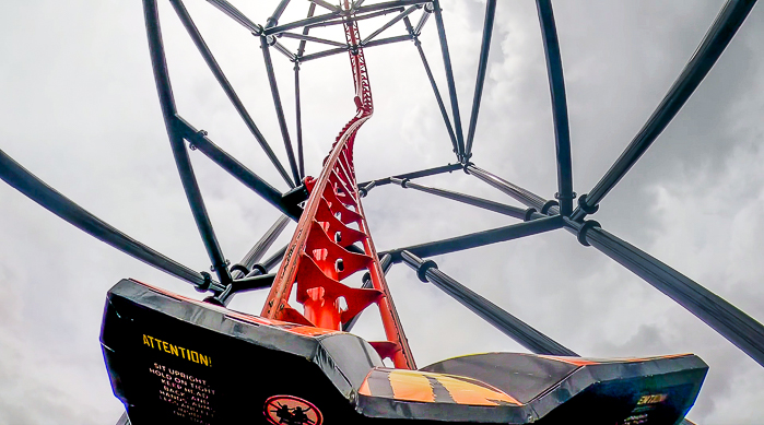 The Tigris Rollercoaster at Busch Gardens Tampa, Tampa, Florida