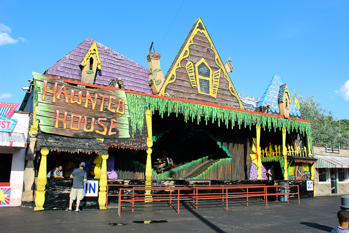 The Haunted House Pretzel Ride at Camden Park, Huntington West Virginia