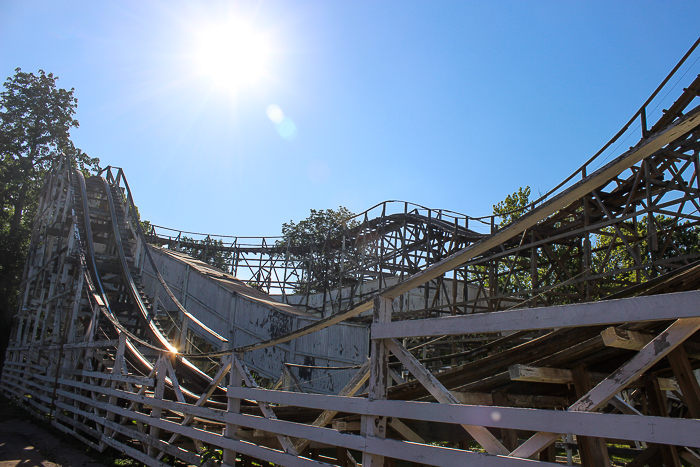 The National Amusement Devices designed Big Dipper Rollercoaster at Camden Park, Huntington West Virginia